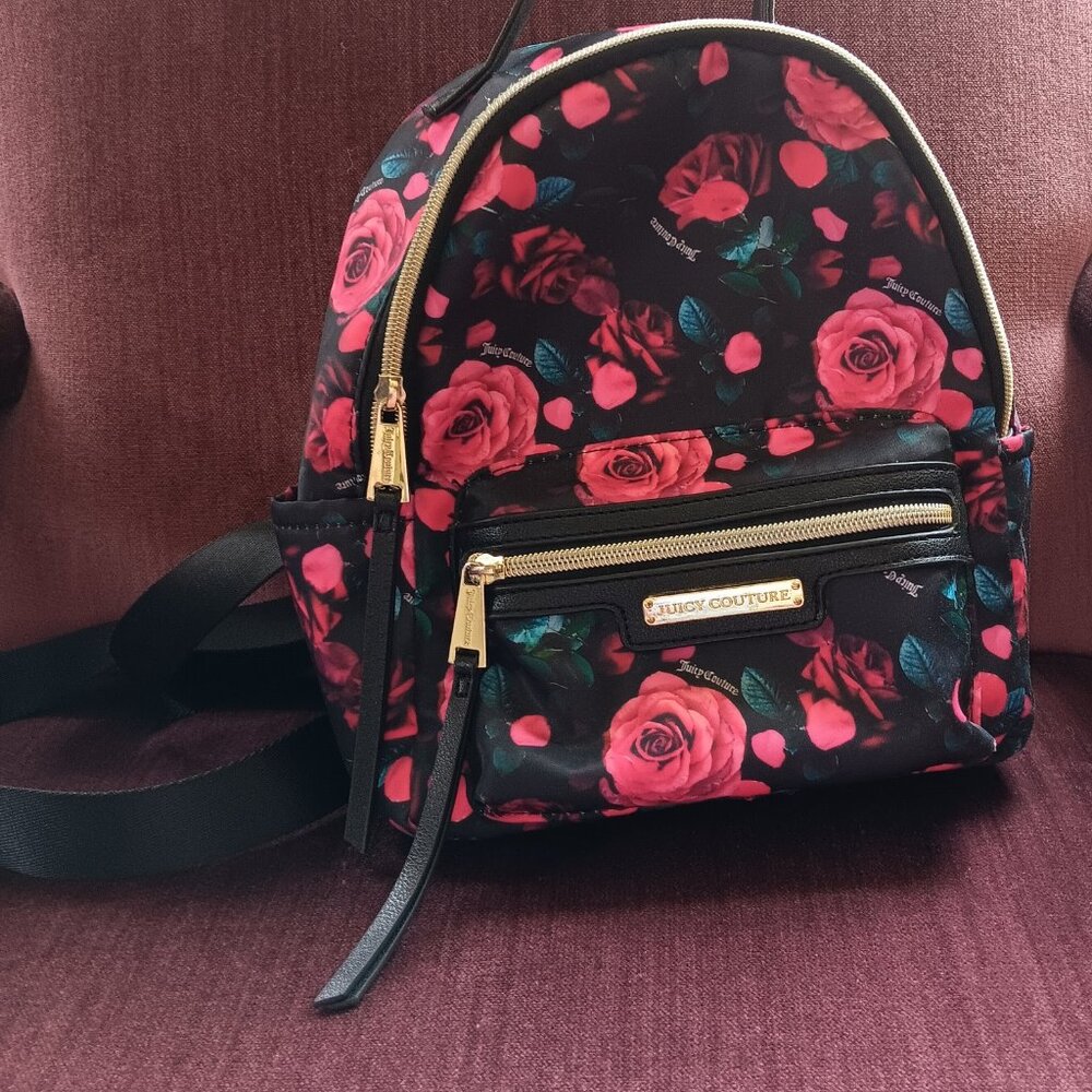 Juicy Couture mini backpack purse